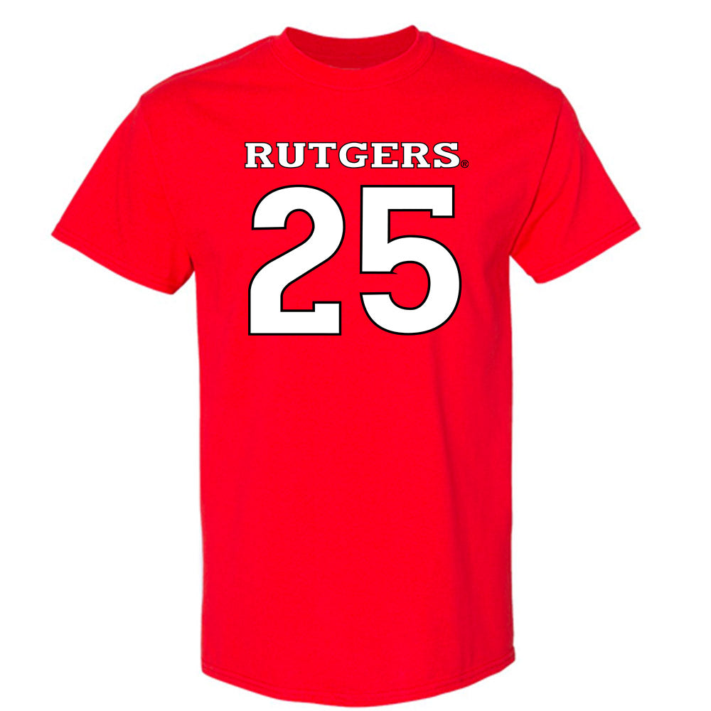 Rutgers - NCAA Men's Soccer : Cedric Lemaire - Replica Shersey T-Shirt-0