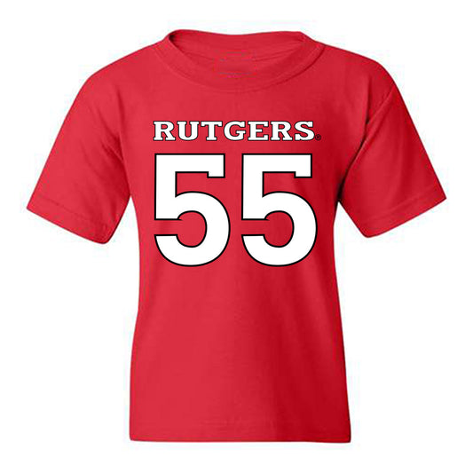 Rutgers - NCAA Football : Nicholas Oliveira - Replica Shersey Youth T-Shirt-0