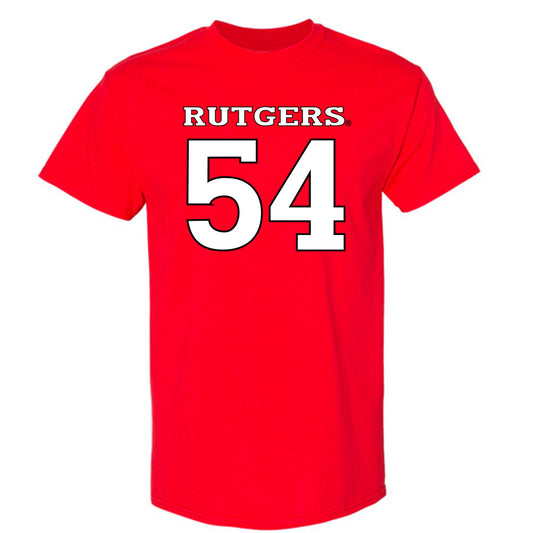 Rutgers - NCAA Football : Taj White - Replica Shersey T-Shirt-0