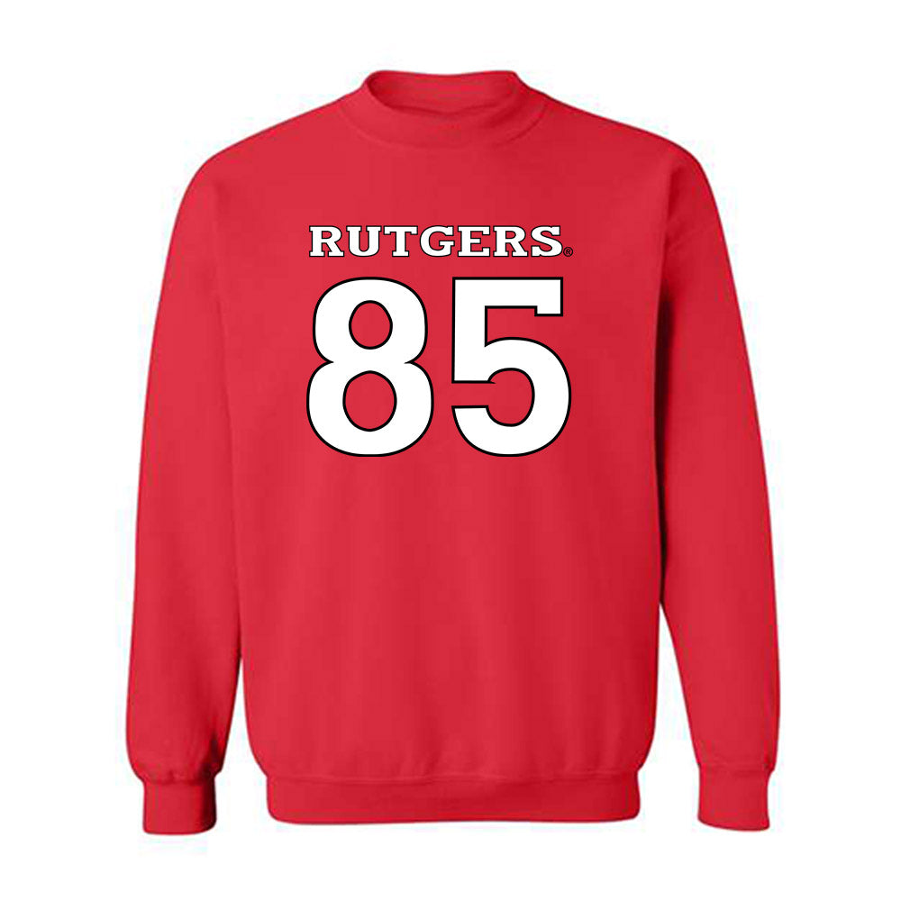 Rutgers - NCAA Football : Ben Rosenblatt - Replica Shersey Crewneck Sweatshirt-0
