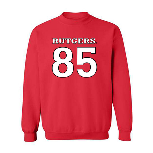 Rutgers - NCAA Football : Ben Rosenblatt - Replica Shersey Crewneck Sweatshirt-0