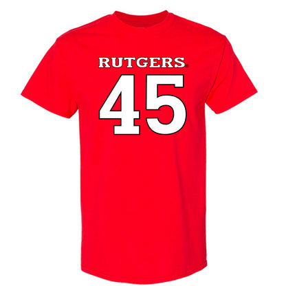 Rutgers - NCAA Football : Shawn Purcell - Replica Shersey T-Shirt-0