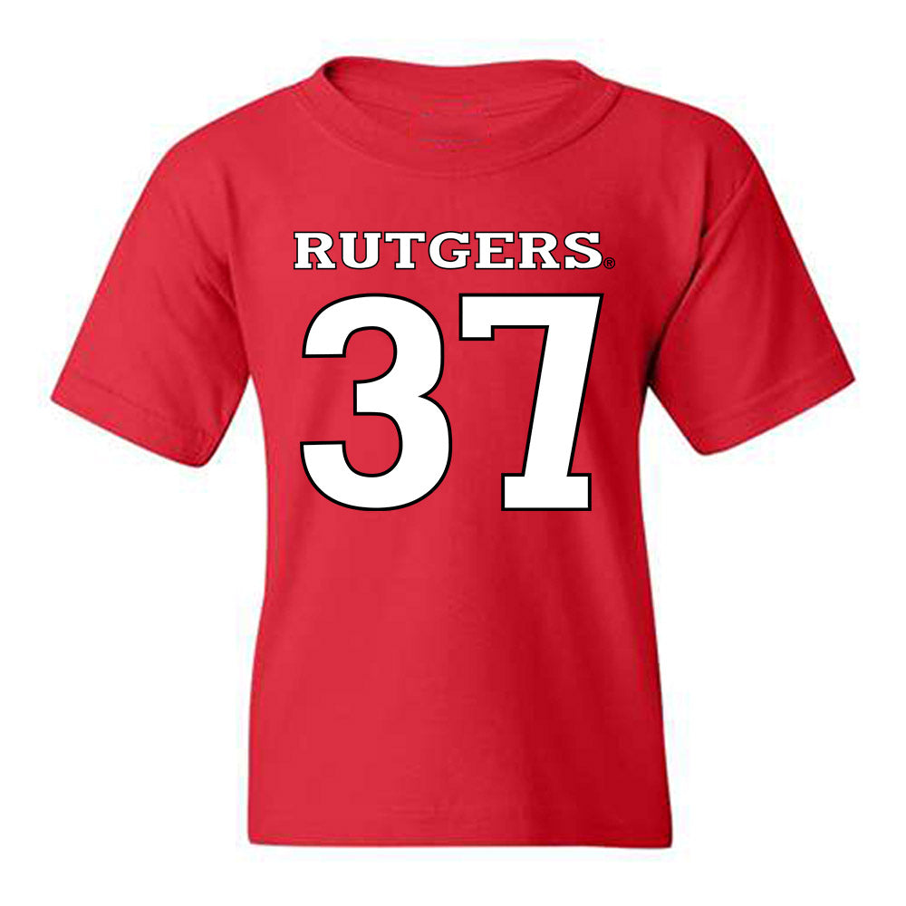 Rutgers - NCAA Baseball : Joe Mazza - Replica Shersey Youth T-Shirt-0