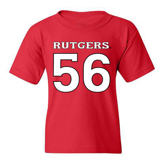 Rutgers - NCAA Football : Tyler Needham - Replica Shersey Youth T-Shirt-0