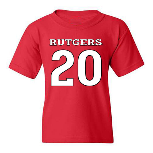 Rutgers - NCAA Football : Ja'shon Benjamin - Replica Shersey Youth T-Shirt-0