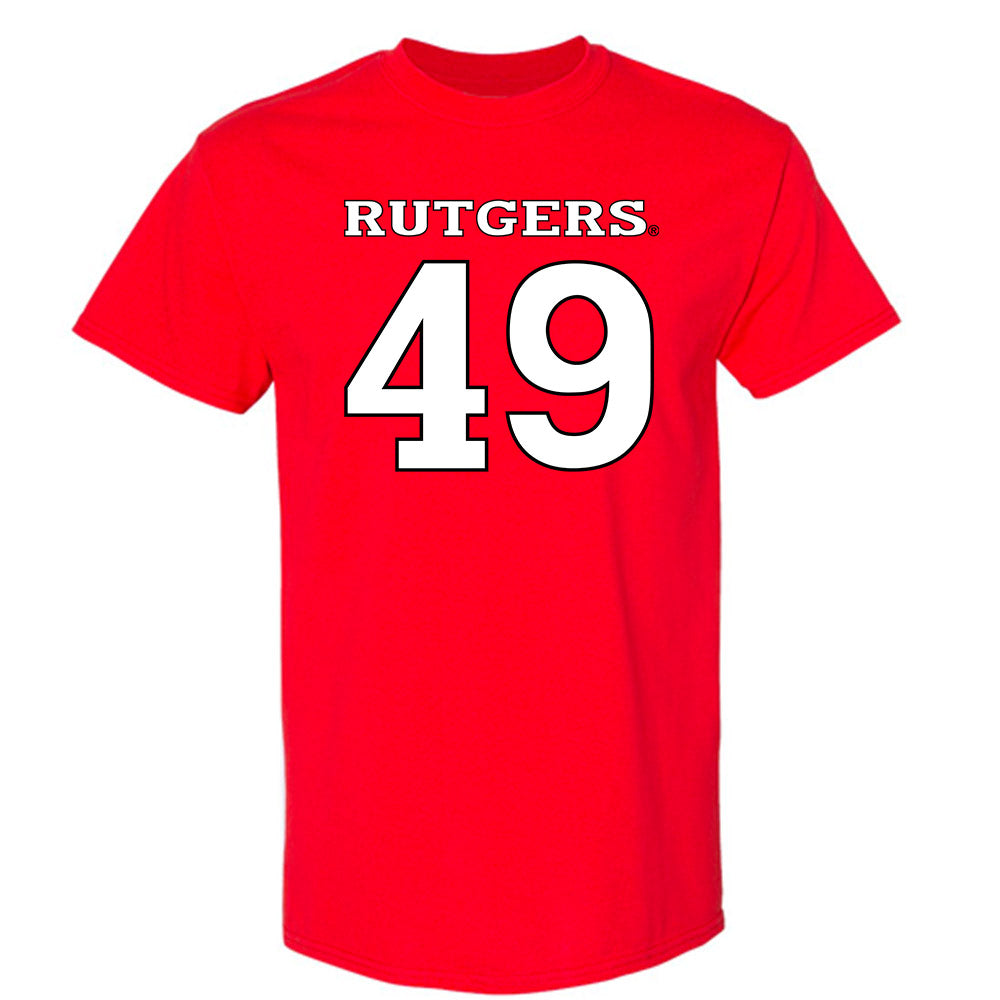 Rutgers - NCAA Football : Evan Ward - Replica Shersey T-Shirt-0