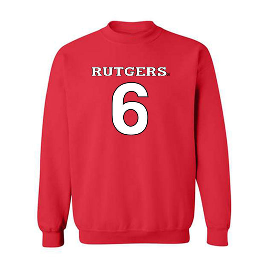 Rutgers - NCAA Football : Abram Wright - Replica Shersey Crewneck Sweatshirt-0