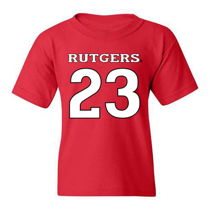 Rutgers - NCAA Football : Edd Guerrier - Replica Shersey Youth T-Shirt-0