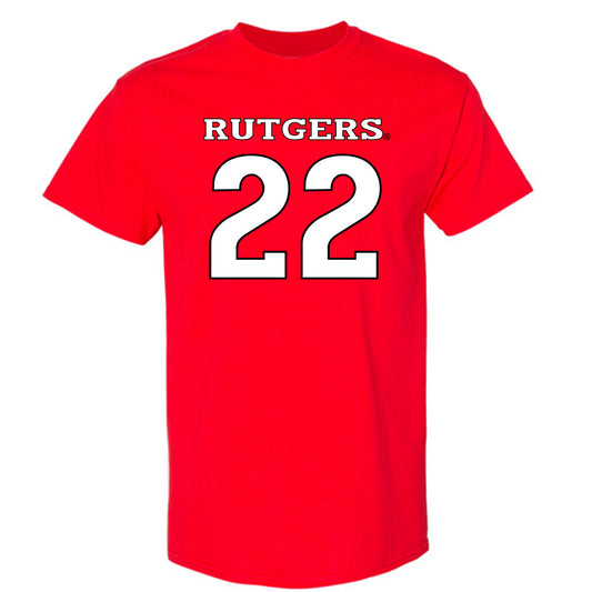 Rutgers - NCAA Men's Basketball : Emannuel Ogbole - Replica Shersey T-Shirt-0