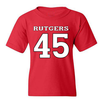 Rutgers - NCAA Football : Shawn Purcell - Replica Shersey Youth T-Shirt-0