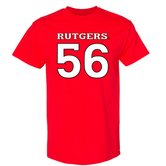 Rutgers - NCAA Football : Sean Cooper - Replica Shersey T-Shirt-0