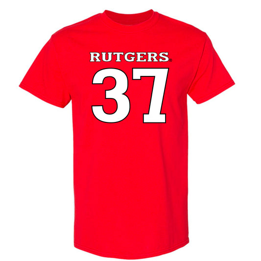 Rutgers - NCAA Baseball : Joe Mazza - Replica Shersey T-Shirt-0