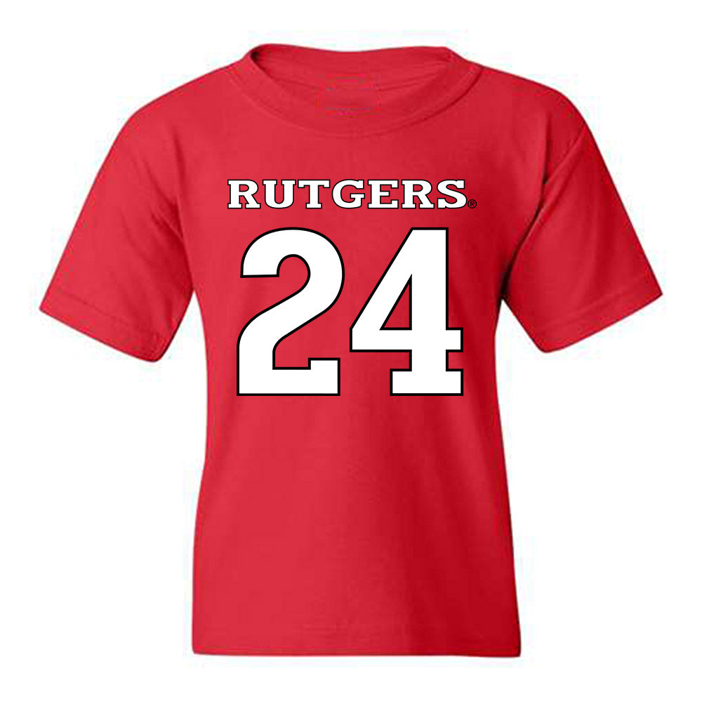 Rutgers - NCAA Football : Kevin Levy - Replica Shersey Youth T-Shirt-0