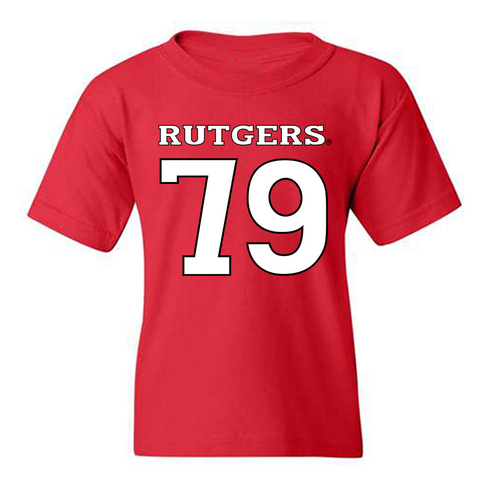 Rutgers - NCAA Women's Soccer : Adela Vasakova - Replica Shersey Youth T-Shirt-0