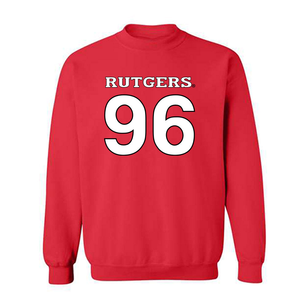 Rutgers - NCAA Football : Keshon Griffin - Replica Shersey Crewneck Sweatshirt-0