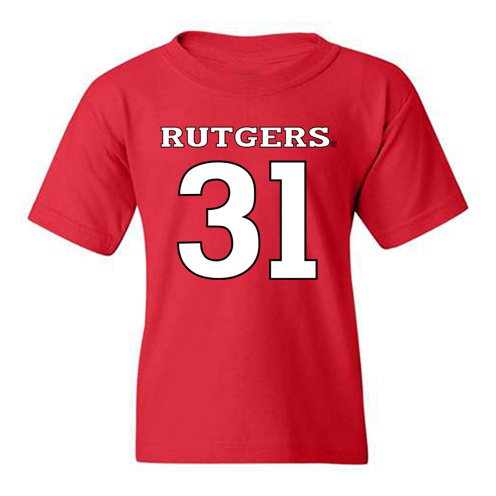 Rutgers - NCAA Football : Michael Robinson - Replica Shersey Youth T-Shirt-0