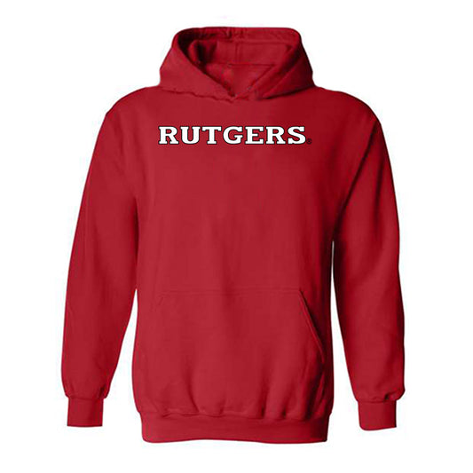 Rutgers - NCAA Women's Tennis : Naomi Karki - Replica Shersey Hooded Sweatshirt-0