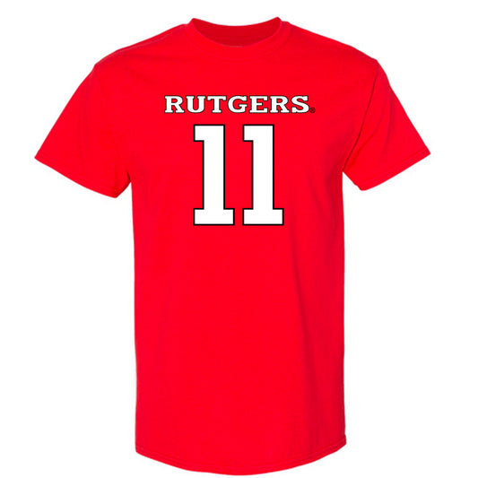 Rutgers - NCAA Football : Logan Blake - Replica Shersey T-Shirt-0