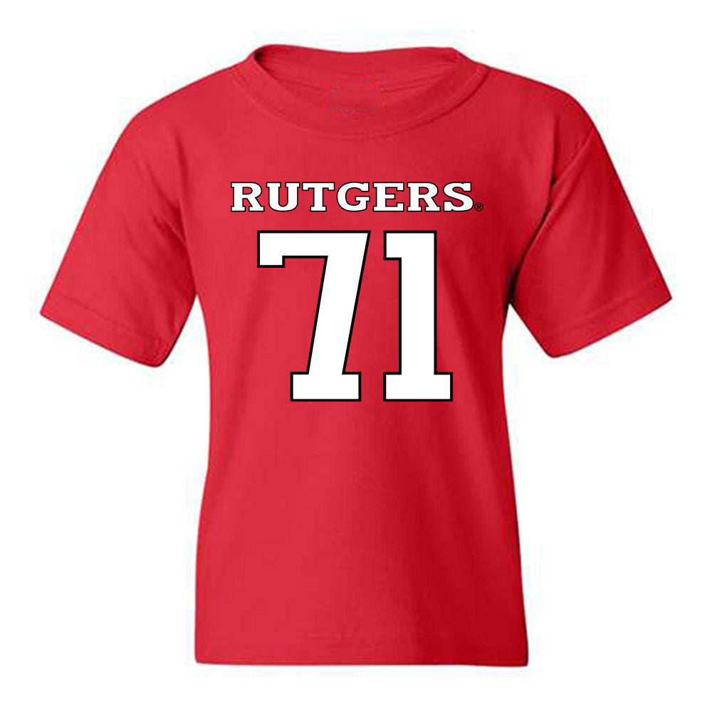 Rutgers - NCAA Football : John Stone - Replica Shersey Youth T-Shirt-0