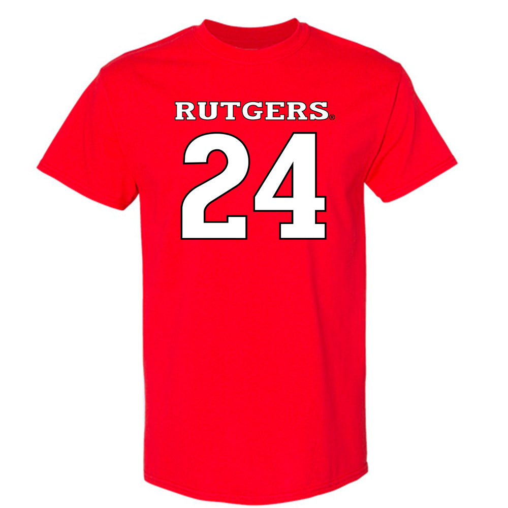 Rutgers - NCAA Football : Kevin Levy - Replica Shersey T-Shirt-0