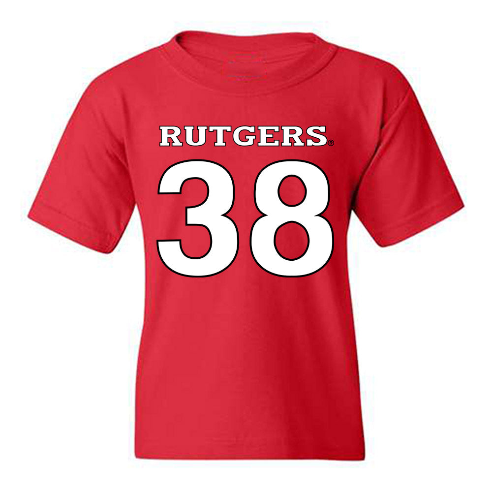 Rutgers - NCAA Football : Timmy Ward Timmy - Replica Shersey Youth T-Shirt-0