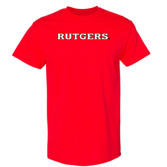 Rutgers - NCAA Men's Track & Field : Avery Atexide - Replica Shersey T-Shirt-0