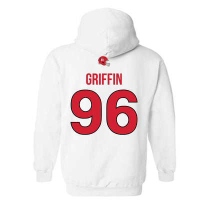 Rutgers - NCAA Football : Keshon Griffin - Classic Shersey Hooded Sweatshirt-1