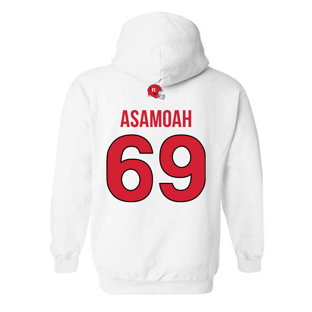 Rutgers - NCAA Football : Kwabena Asamoah - Classic Shersey Hooded Sweatshirt-1
