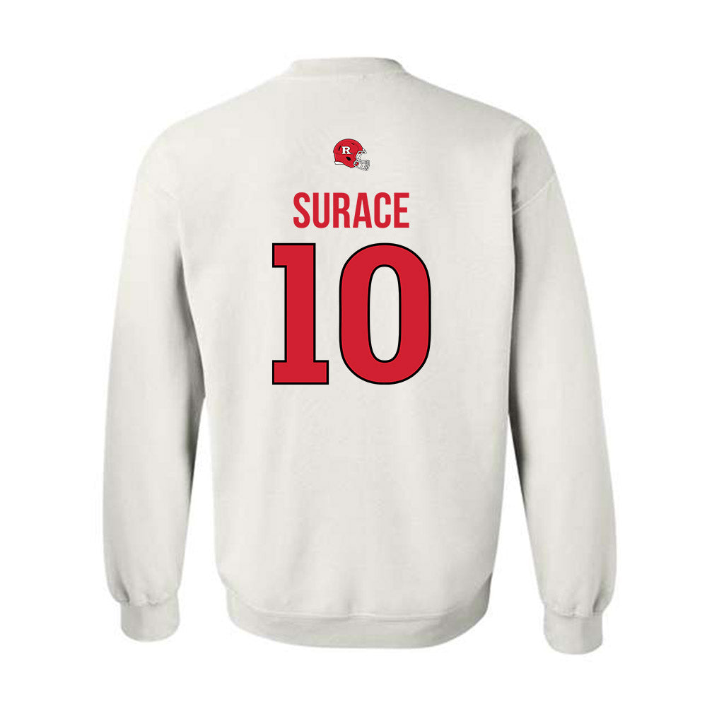 Rutgers - NCAA Football : AJ Surace - Classic Shersey Crewneck Sweatshirt-1