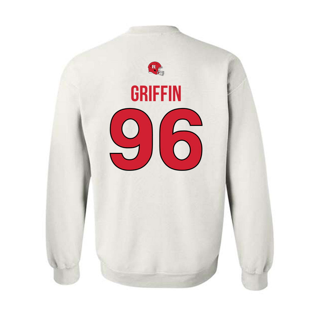 Rutgers - NCAA Football : Keshon Griffin - Classic Shersey Crewneck Sweatshirt-1