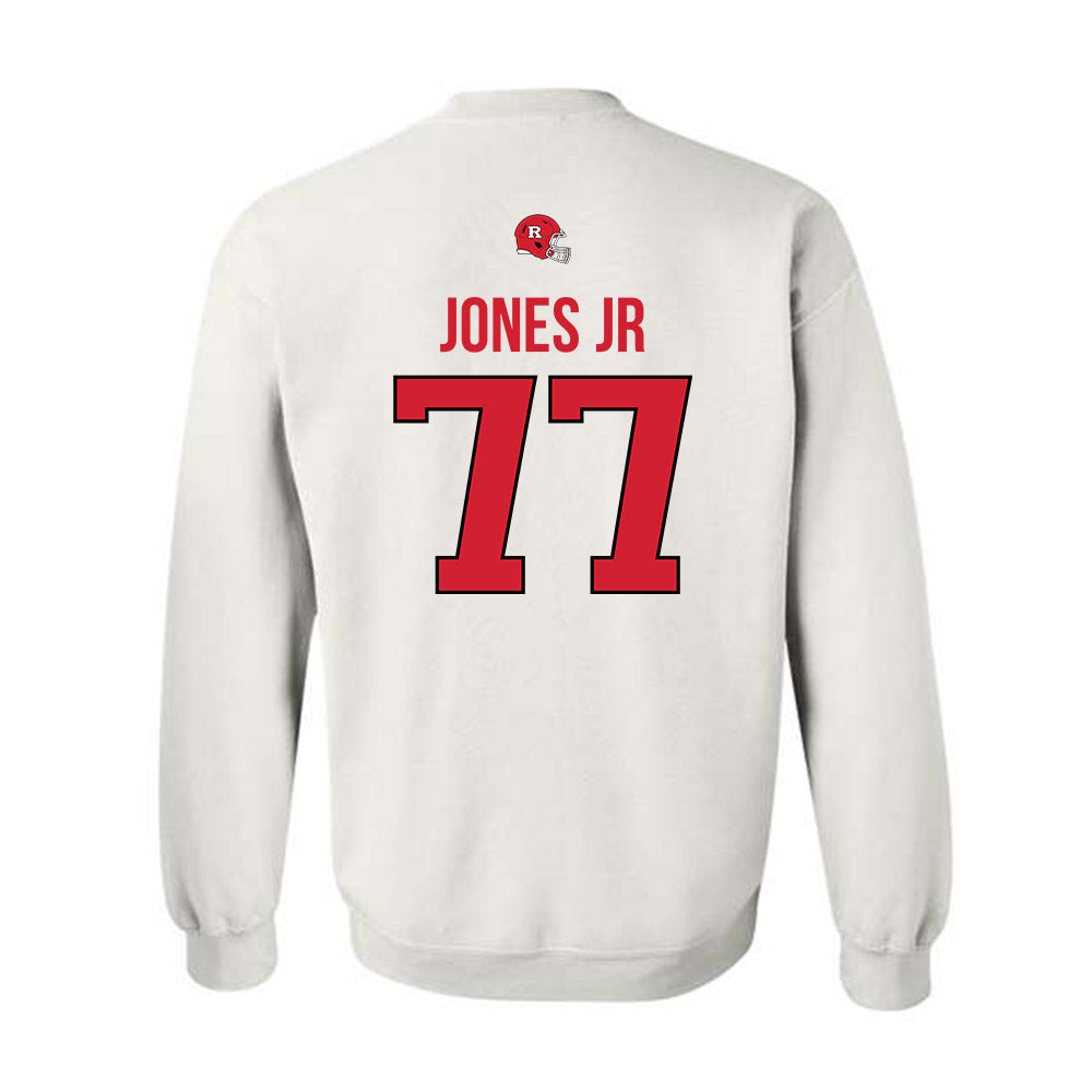 Rutgers - NCAA Football : Kenny Jones Jr - Classic Shersey Crewneck Sweatshirt-1