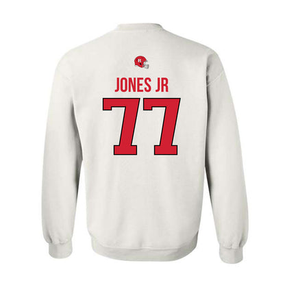 Rutgers - NCAA Football : Kenny Jones Jr - Classic Shersey Crewneck Sweatshirt-1