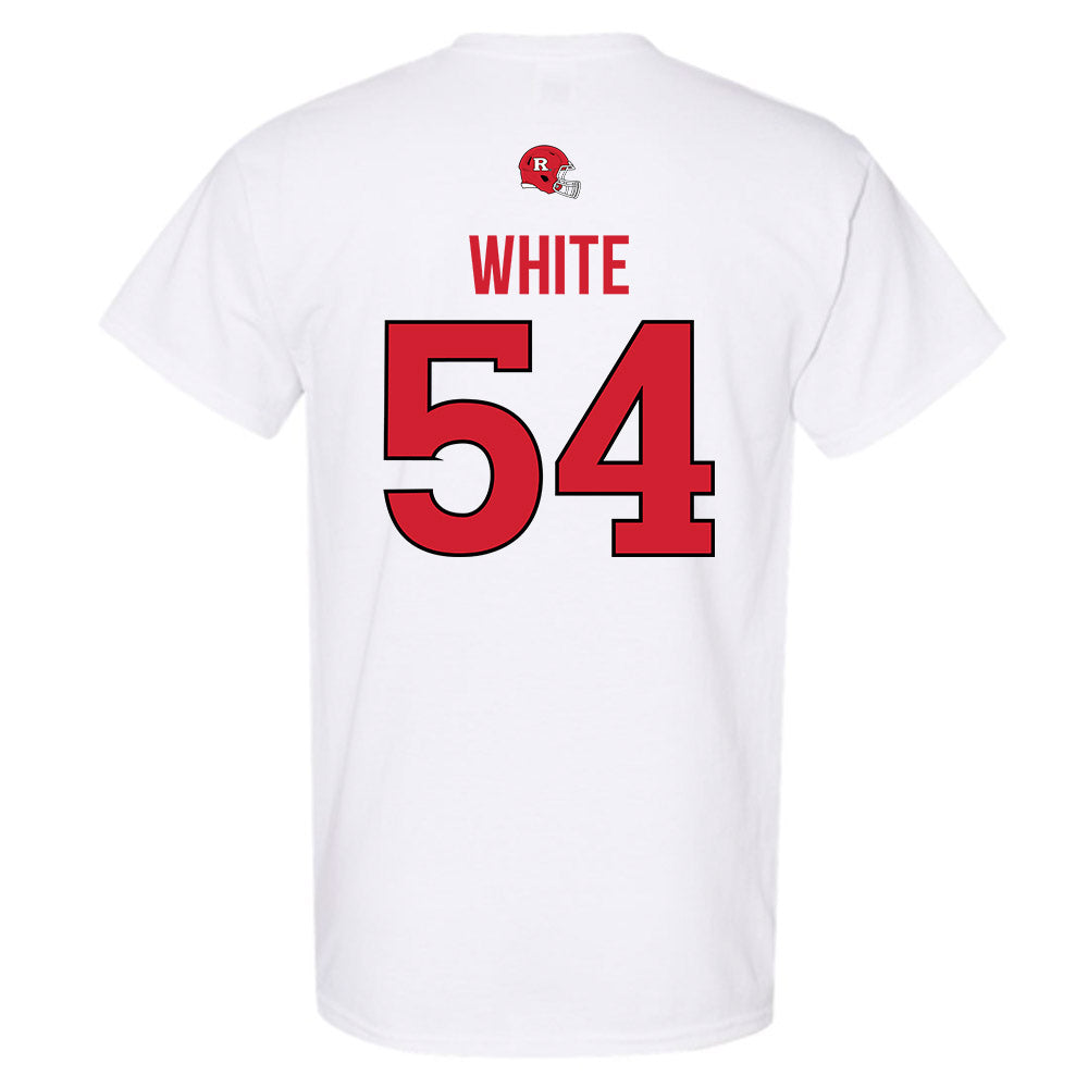 Rutgers - NCAA Football : Taj White - Classic Shersey T-Shirt-1