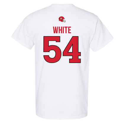 Rutgers - NCAA Football : Taj White - Classic Shersey T-Shirt-1