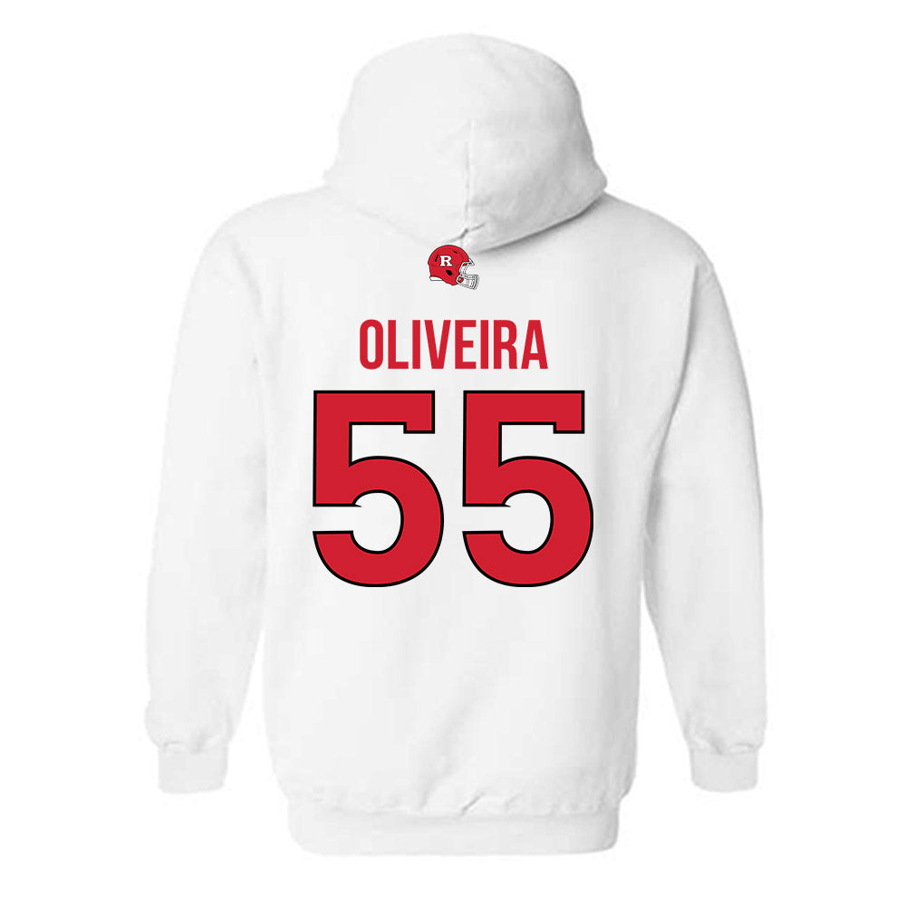 Rutgers - NCAA Football : Nicholas Oliveira - Classic Shersey Hooded Sweatshirt-1