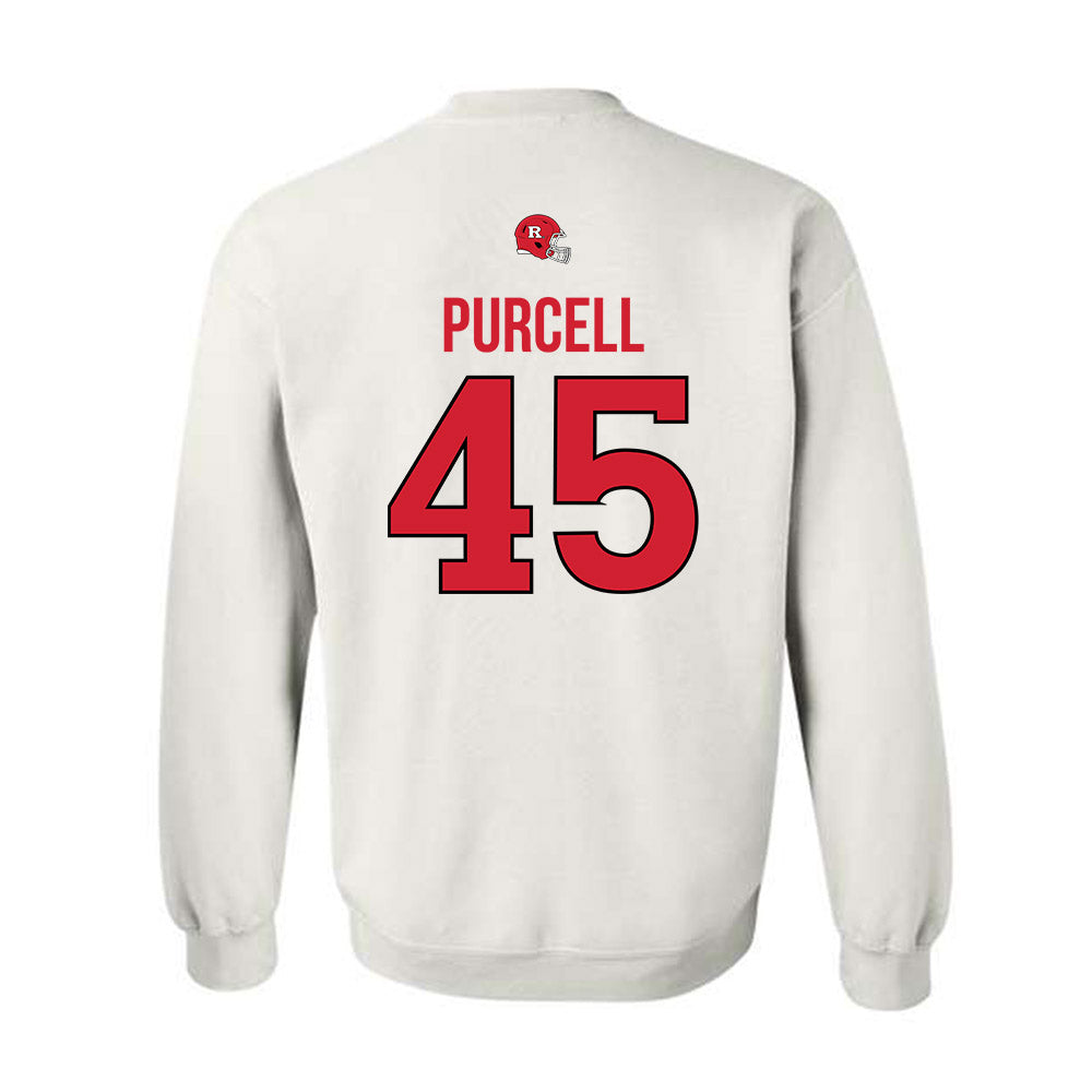 Rutgers - NCAA Football : Shawn Purcell - Classic Shersey Crewneck Sweatshirt-1