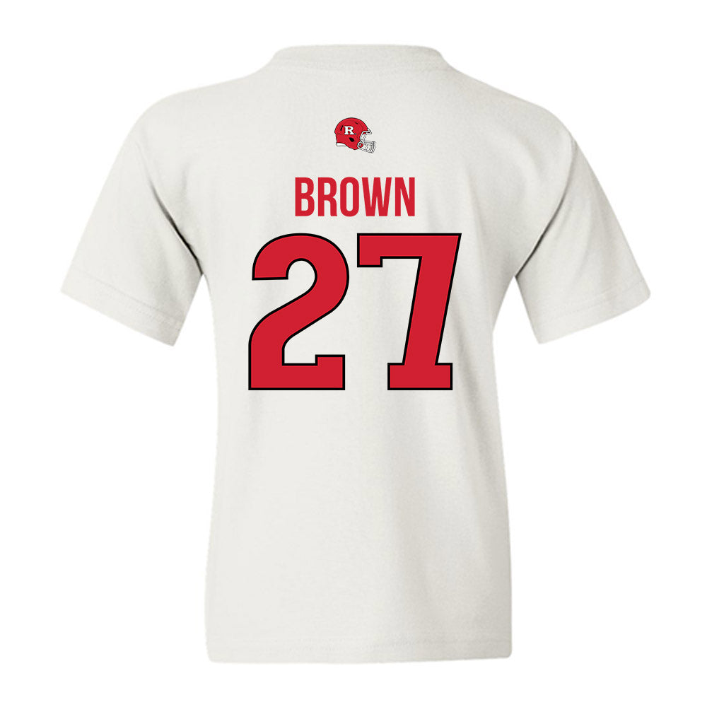 Rutgers - NCAA Football : Samuel Brown - Classic Shersey Youth T-Shirt-1
