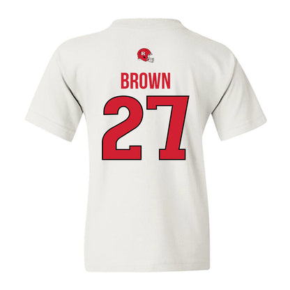 Rutgers - NCAA Football : Samuel Brown - Classic Shersey Youth T-Shirt-1
