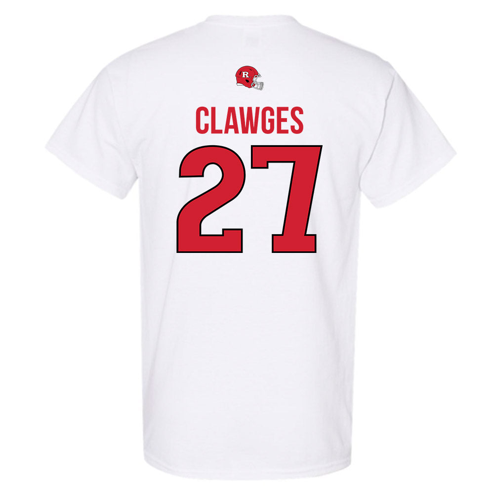 Rutgers - NCAA Football : Sage Clawges - Classic Shersey T-Shirt-1