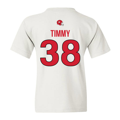 Rutgers - NCAA Football : Timmy Ward Timmy - Classic Shersey Youth T-Shirt-1