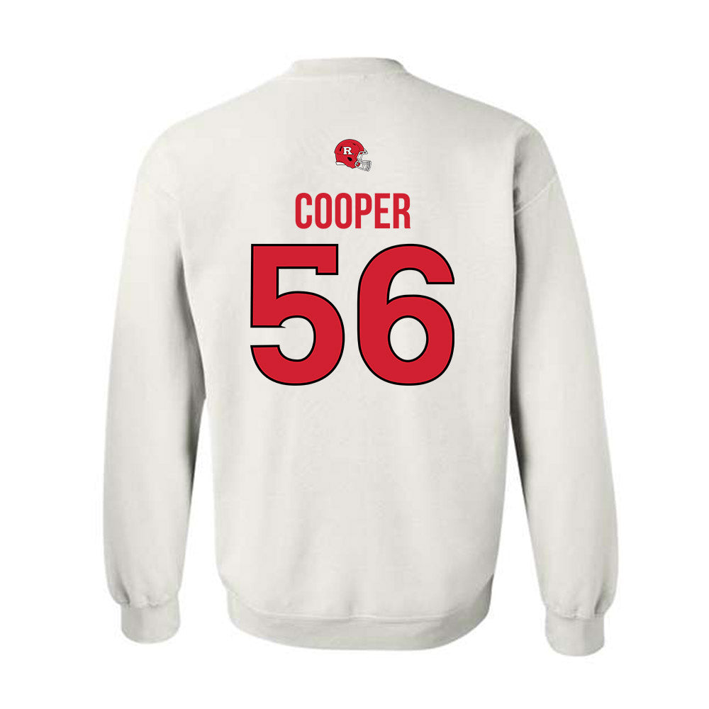 Rutgers - NCAA Football : Sean Cooper - Classic Shersey Crewneck Sweatshirt-1
