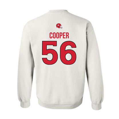 Rutgers - NCAA Football : Sean Cooper - Classic Shersey Crewneck Sweatshirt-1