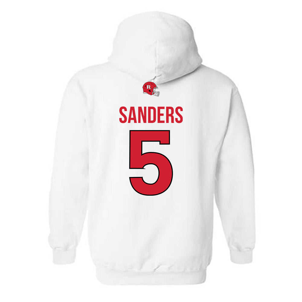 Rutgers - NCAA Football : Kaj Sanders - Classic Shersey Hooded Sweatshirt-1