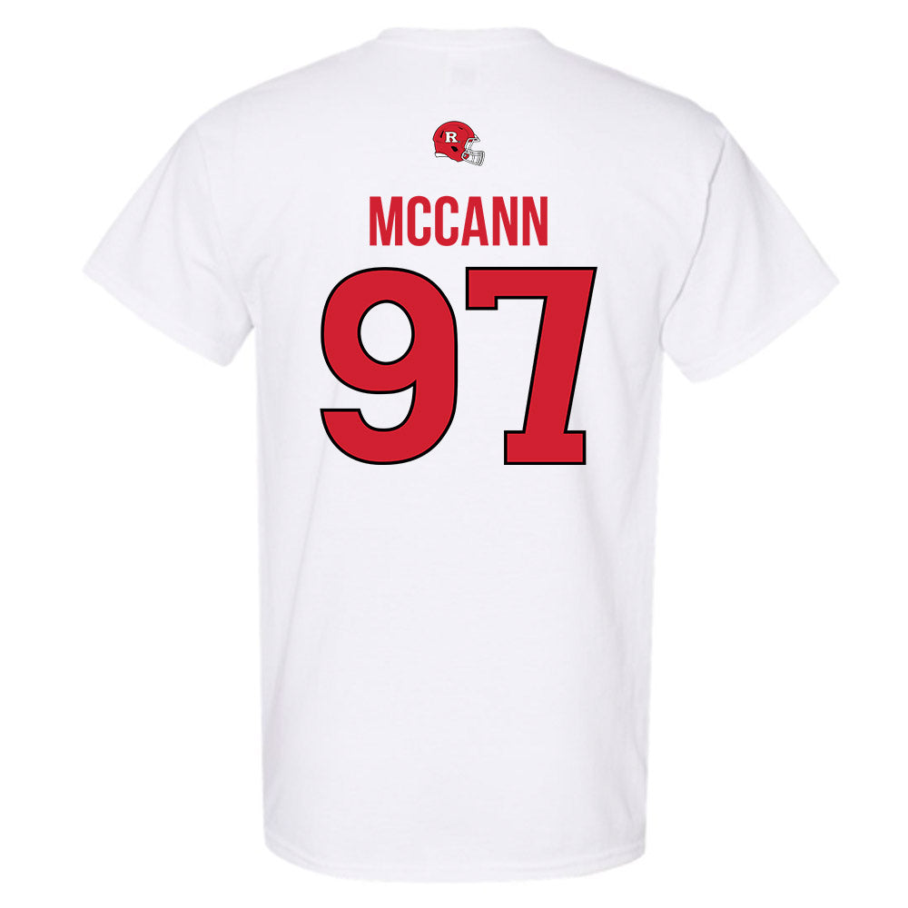 Rutgers - NCAA Football : Riley McCann - Classic Shersey T-Shirt-1