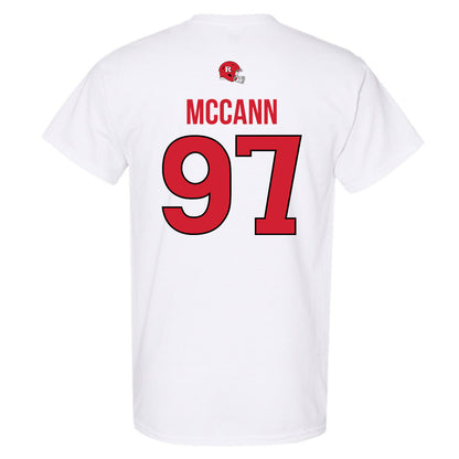 Rutgers - NCAA Football : Riley McCann - Classic Shersey T-Shirt-1