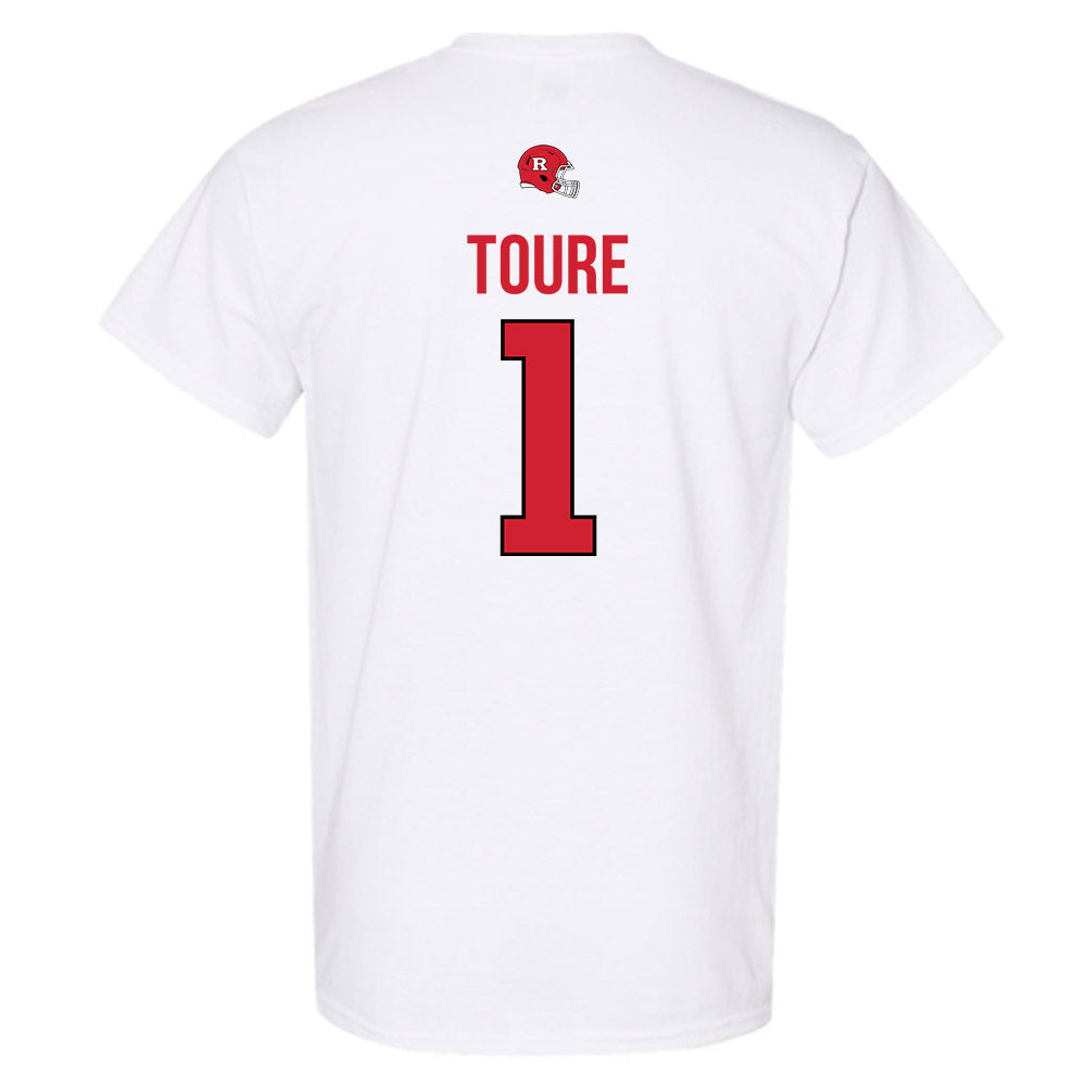Rutgers - NCAA Football : FamH Toure - Classic Shersey T-Shirt-1