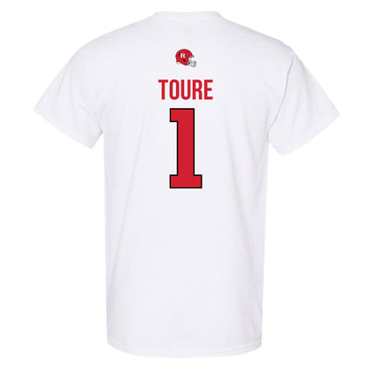 Rutgers - NCAA Football : FamH Toure - Classic Shersey T-Shirt-1
