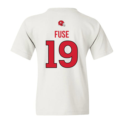 Rutgers - NCAA Football : Davoun Fuse - Classic Shersey Youth T-Shirt-1