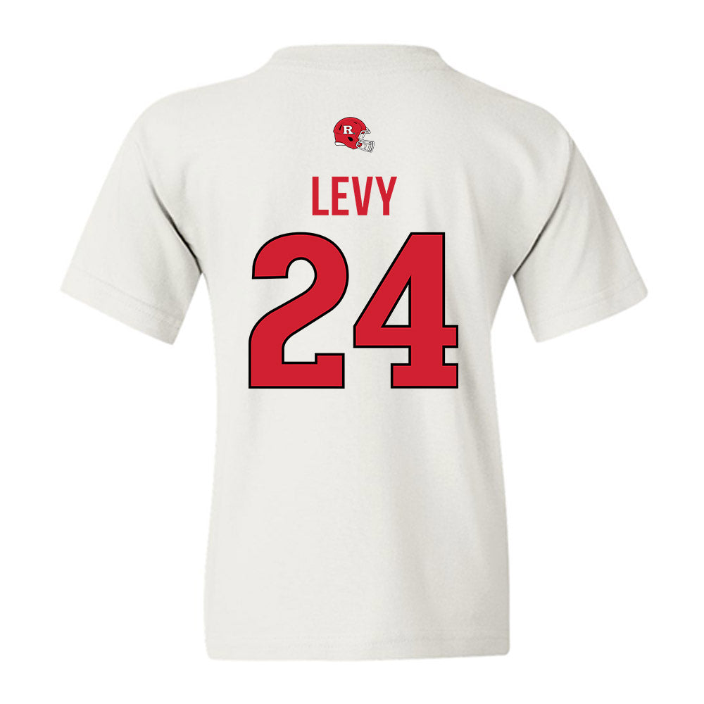 Rutgers - NCAA Football : Kevin Levy - Classic Shersey Youth T-Shirt-1