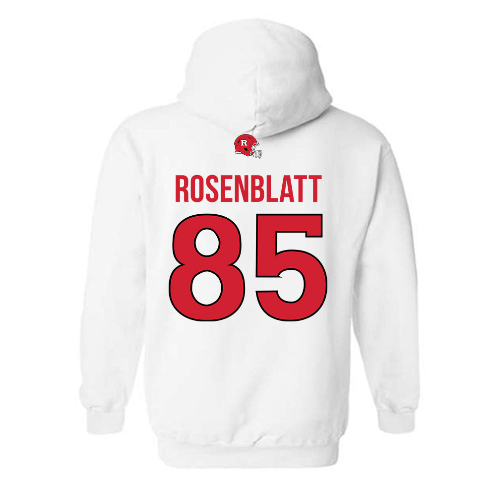 Rutgers - NCAA Football : Ben Rosenblatt - Classic Shersey Hooded Sweatshirt-1